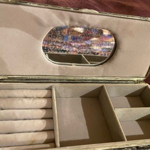 Vintage Silver Plated Jewelry Box circa 1991